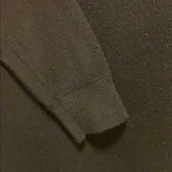 J.Crew Knee Length Sweater Dress - Black Size L - Picture 3 of 4